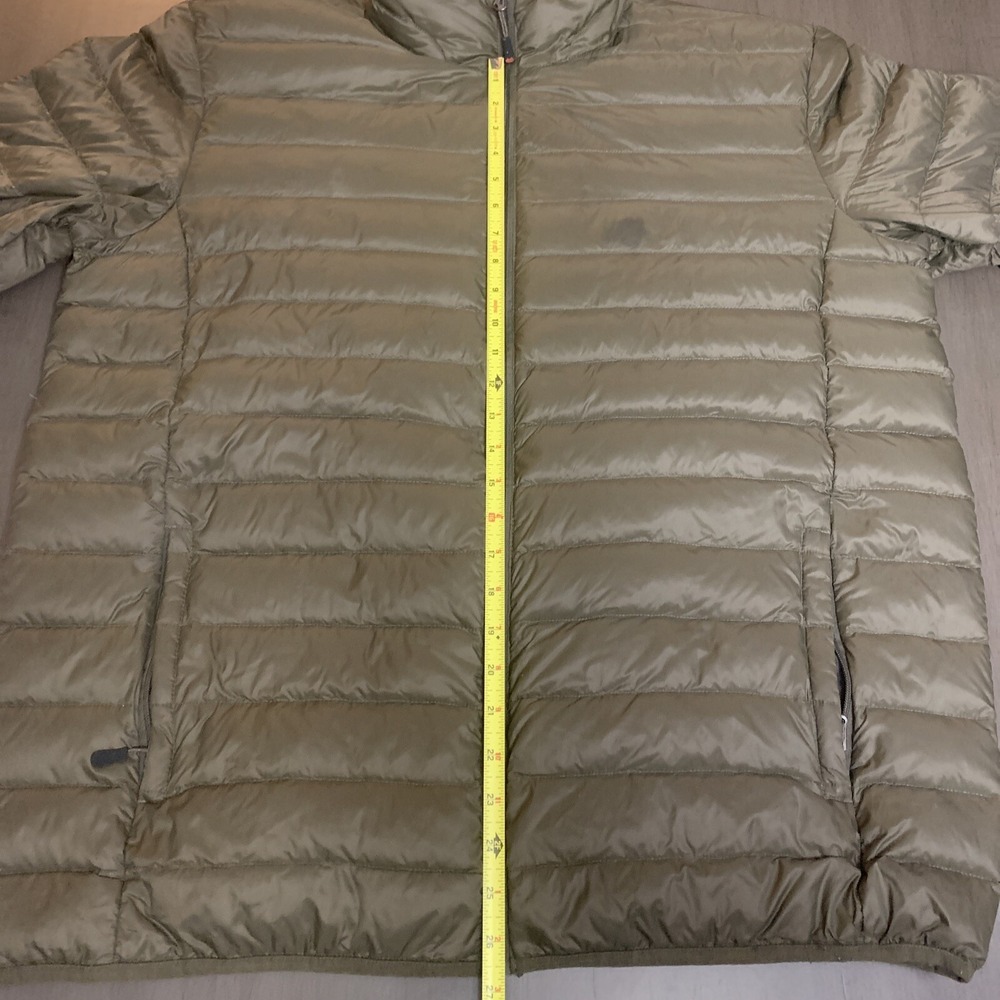 Hemisphere Puffer Down Jacket Xl Pack Jacket Green - Picture 6 of 7